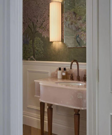 Pink Onyx Marble Sink